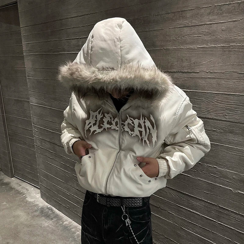 Fur Hooded Jacket