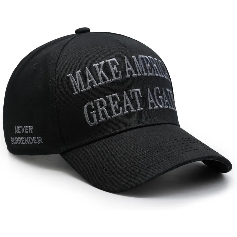 Limited Black MAGA Hat