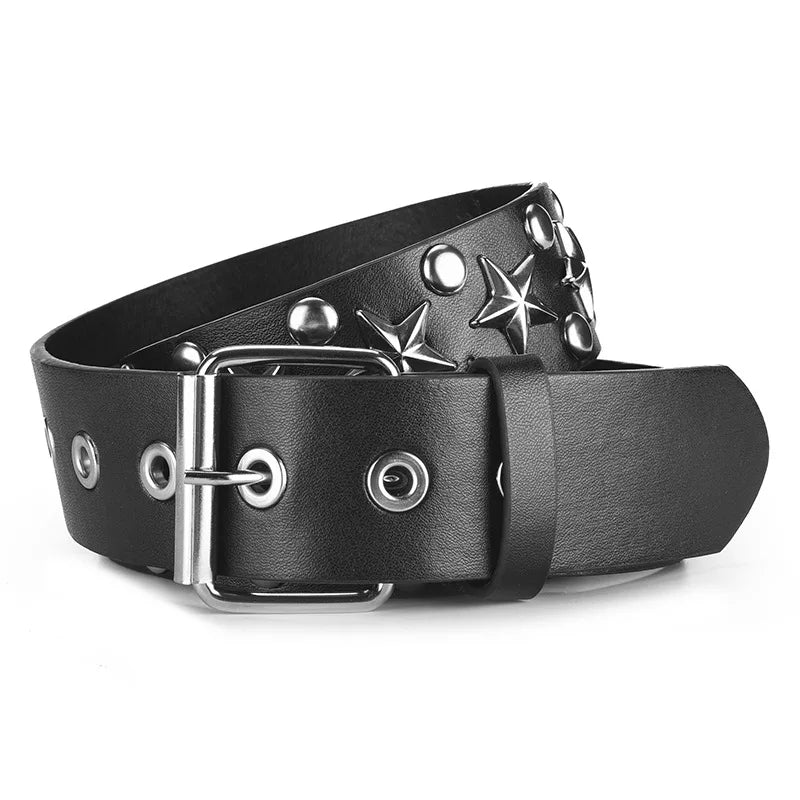 Star Leather Belt