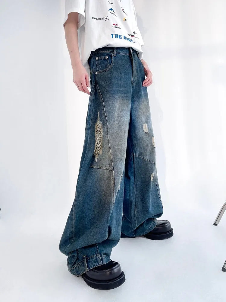 Reverse Patch Denim