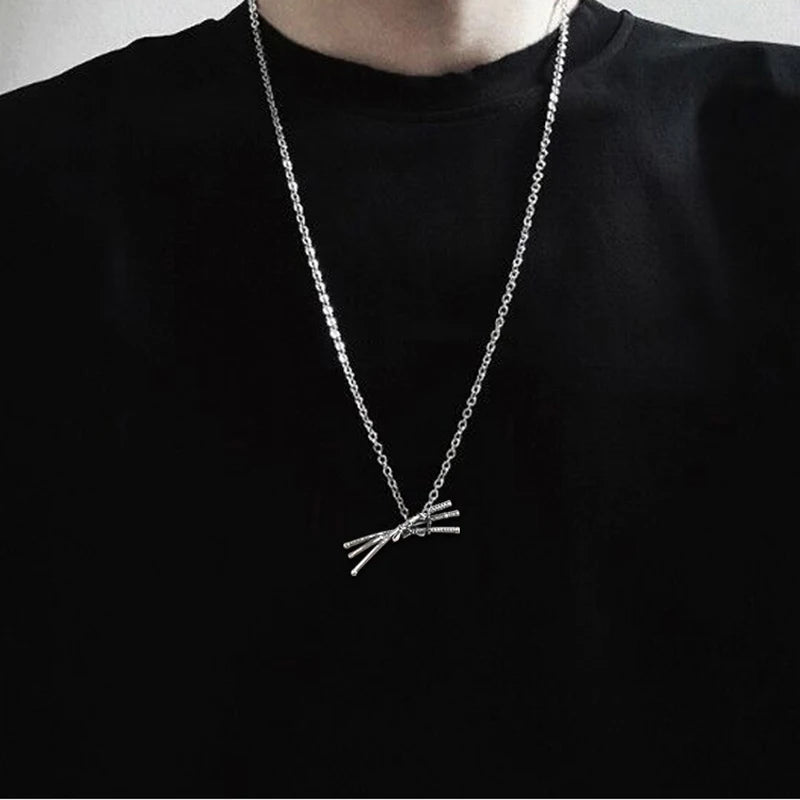 Zoro 3 Swords Necklace