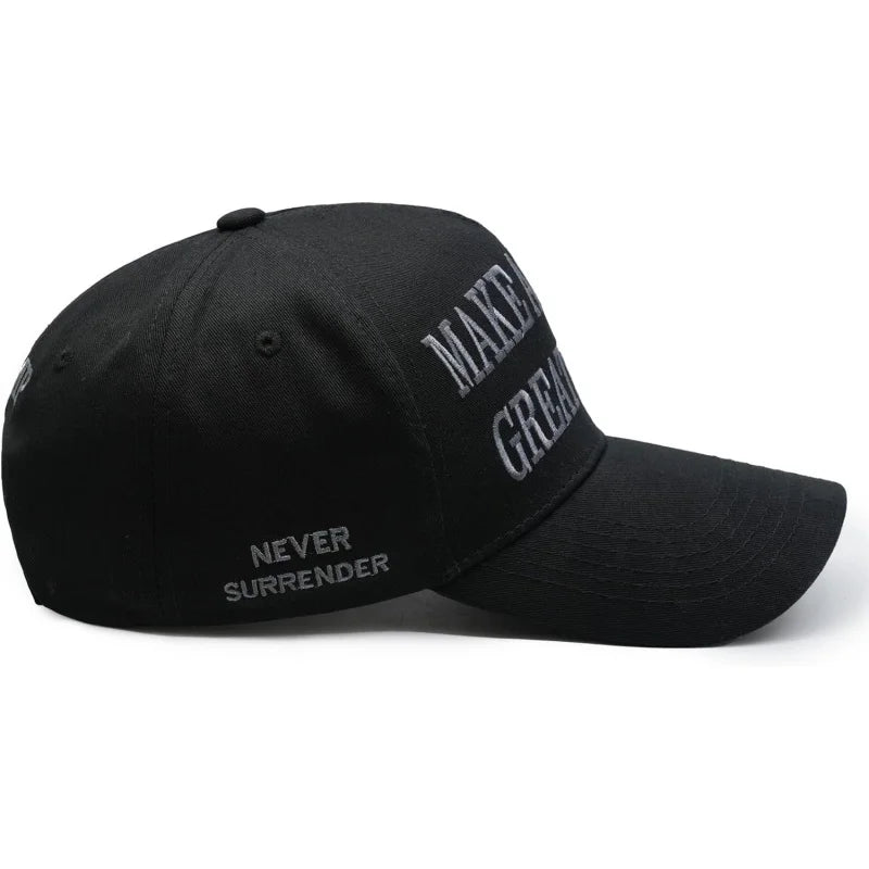 Limited Black MAGA Hat