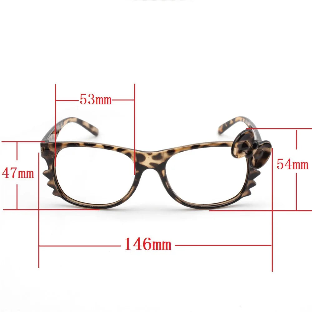 Hello Kitty Leopard Glasses