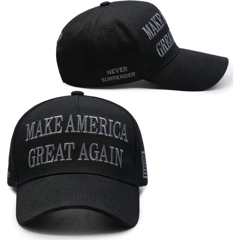 Limited Black MAGA Hat