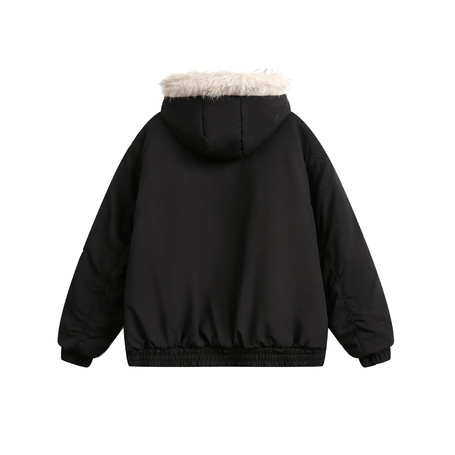 Fur Hooded Jacket