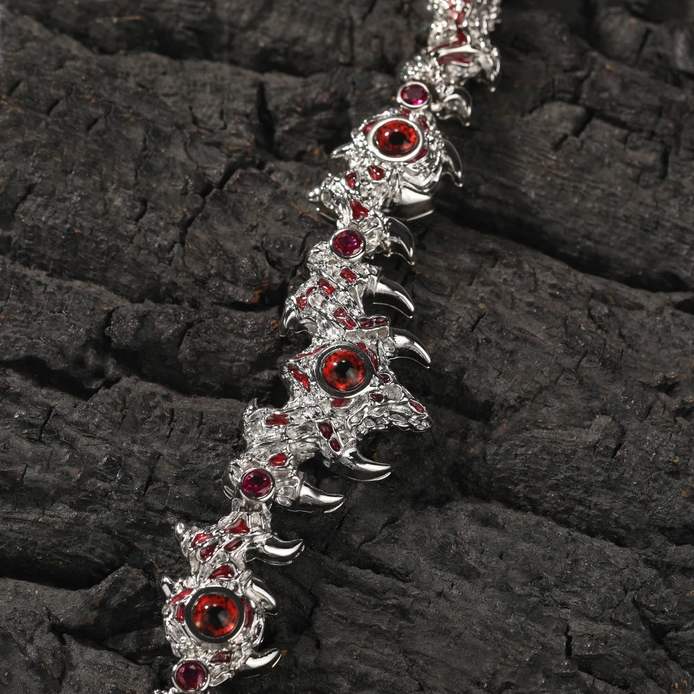 Heresy Red Rhinestone Chain